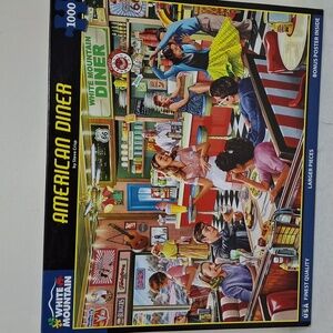 White Mountain 1000 Pc.puzzle